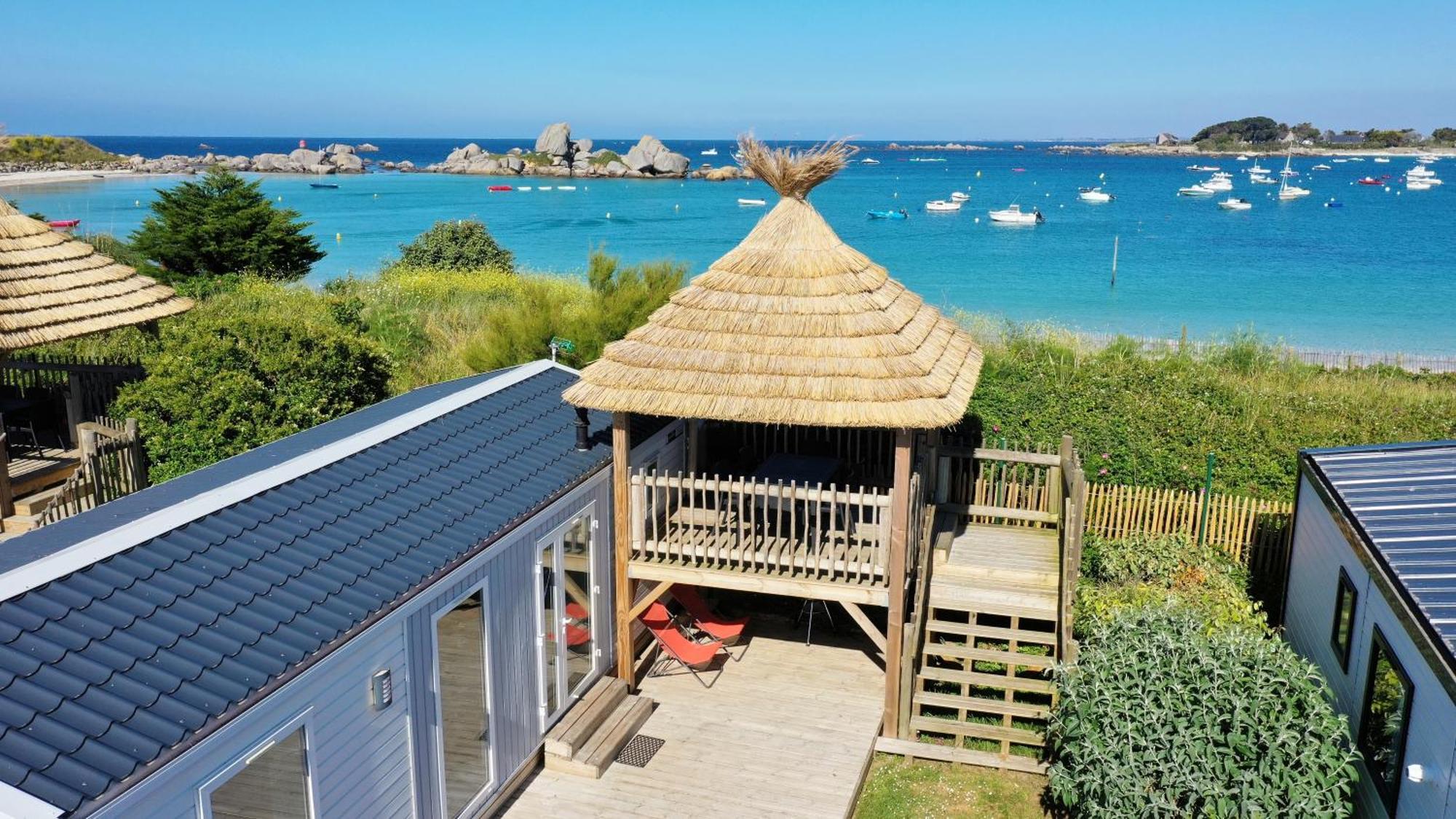 Camping De La Cote Des Legendes بريجنوجان-بلاج المظهر الخارجي الصورة
